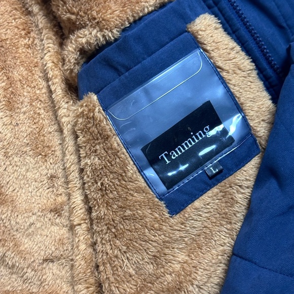 TANMING WOMENS WINTER COAT WITH HOOD FAUX FUR *NEW - Picture 4 of 7